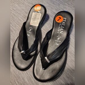 Italian Shoemakers black sandals